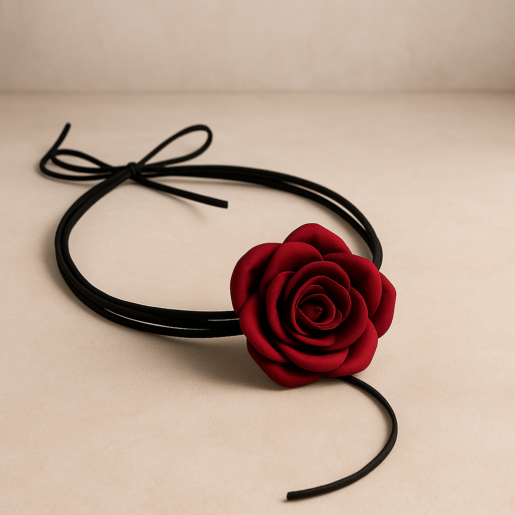 The Poo Approved Red Wrap Chocker