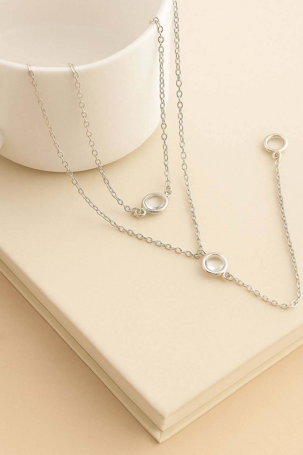 Ice Queen Pendant Long Body Chain