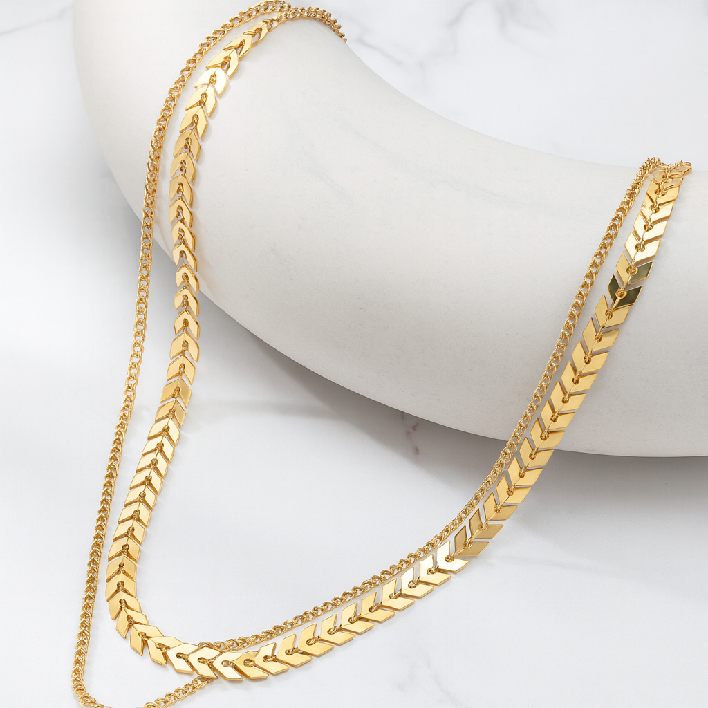Cupid's Arrow Chain Choker