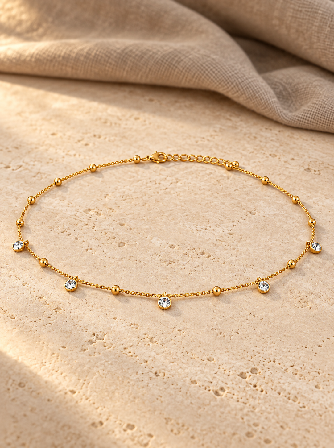 Dazzle Drop Waist Chain