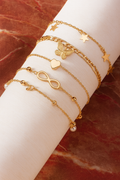 My Promise 5 Piece Anklet Set