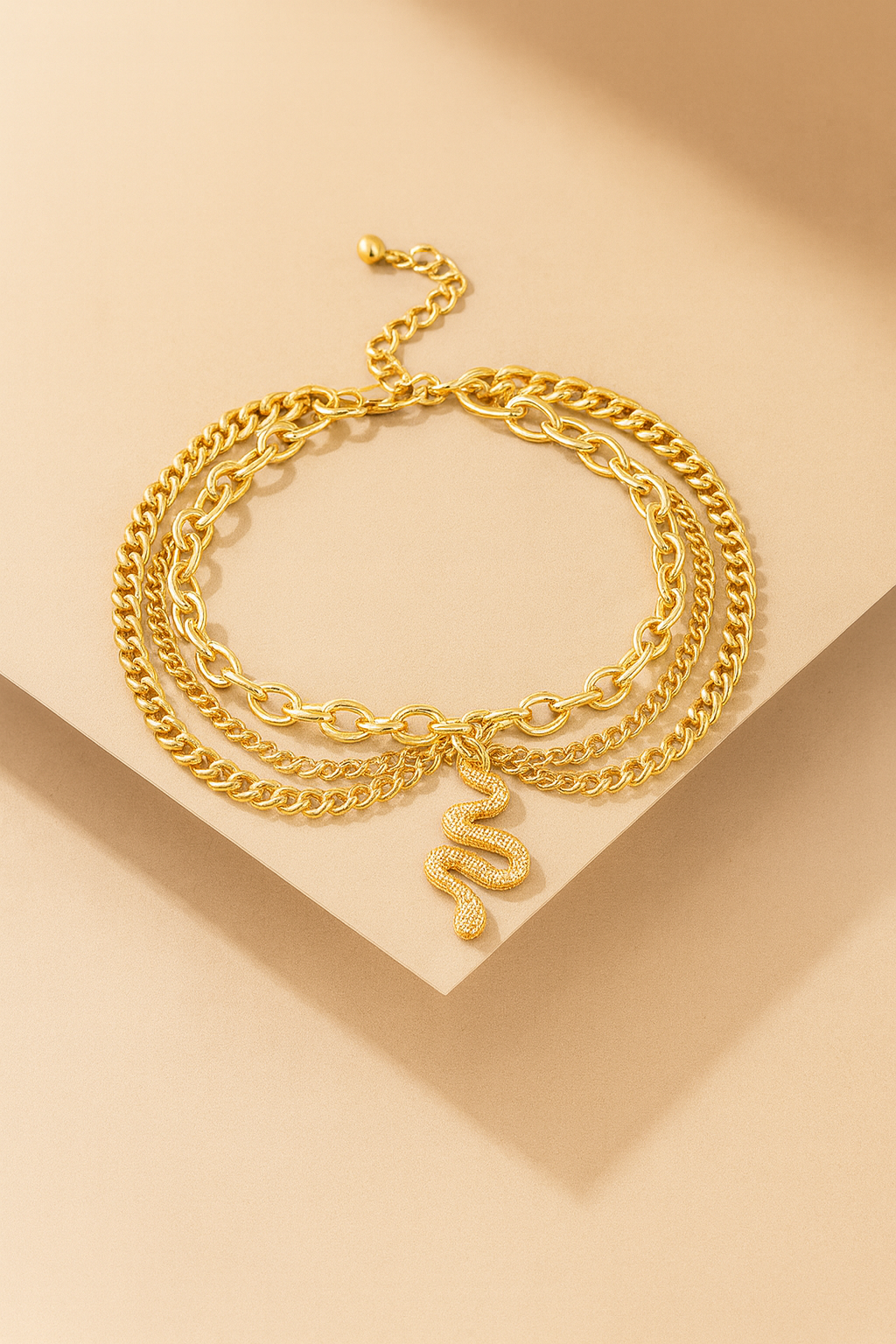Serpent Drop Anklet