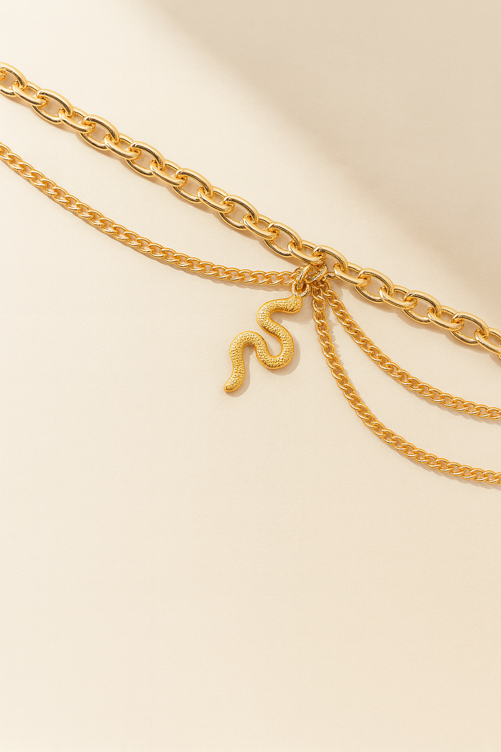 Serpent Drop Anklet