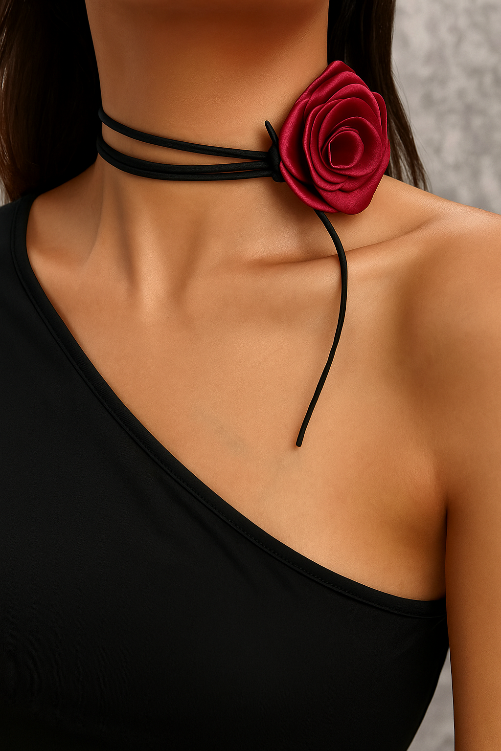 The Poo Approved Red Wrap Chocker