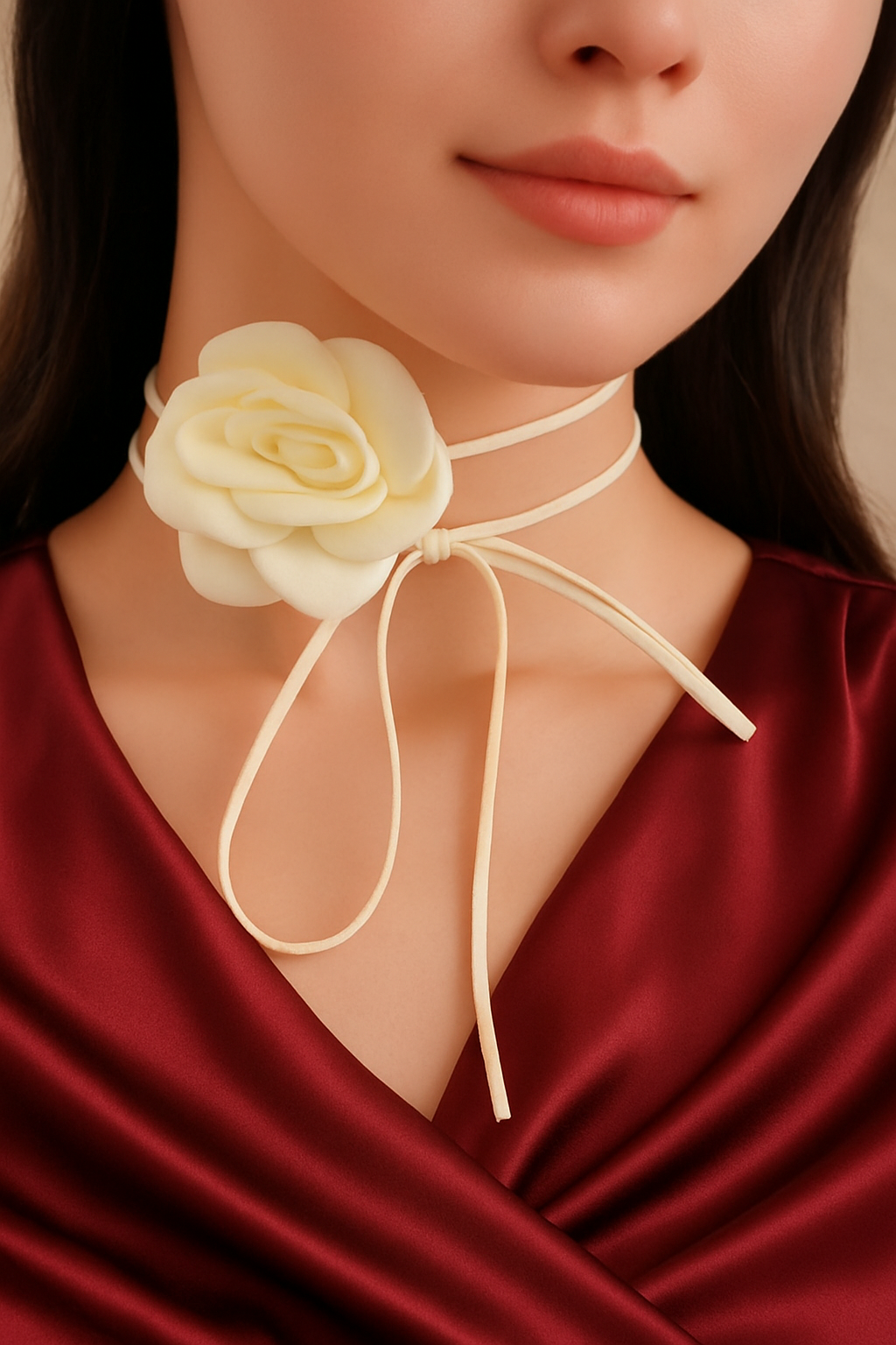 Poo Approved Red Wrap Chocker