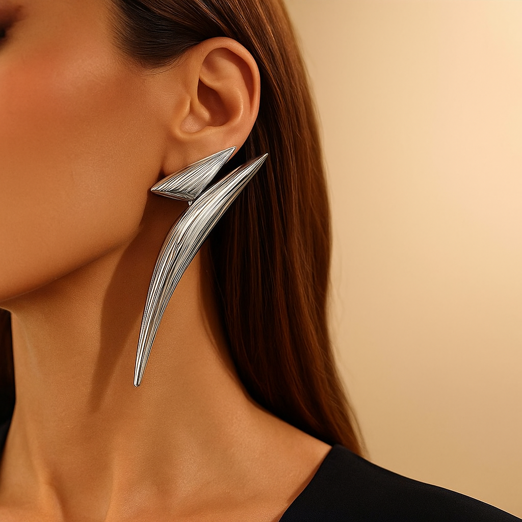 Blade Cut Earring