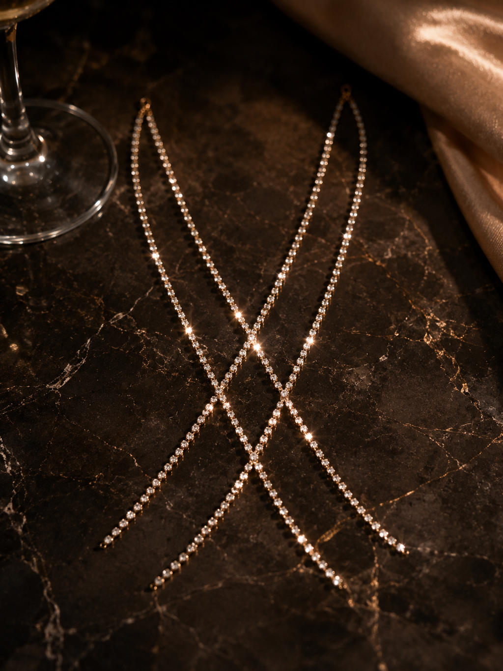 Diamond Danger Body Chain