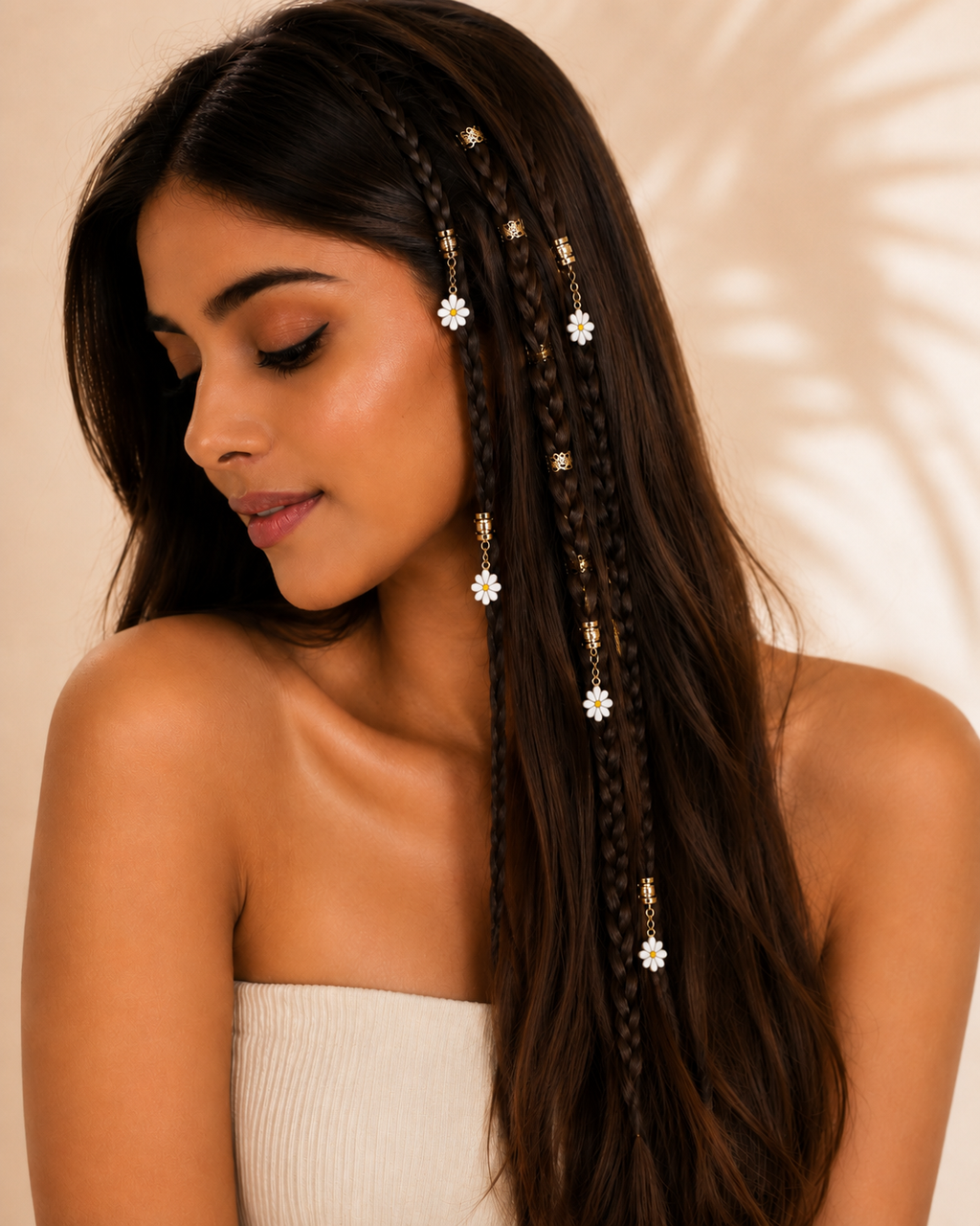 Flora Daisy Hair Charm